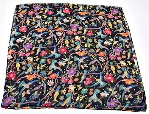 woogwin Ayollar uchun Paxta Sharflari Lady Yengil Yumshoq Moda Qattiq Sharf O'rash Shawl - 3