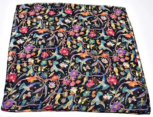 woogwin Ayollar uchun Paxta Sharflari Lady Yengil Yumshoq Moda Qattiq Sharf O'rash Shawl - 3
