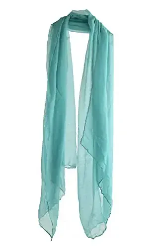 woogwin Women's Cotton Scarves Lady Light Soft Fashion Solid Scarf Wrap Shawl - 4