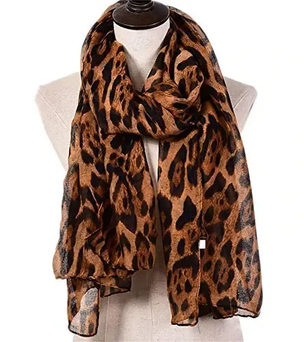 woogwin Women's Cotton Scarves Lady Light Soft Fashion Solid Scarf Wrap Shawl - 2