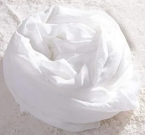 woogwin Women's Cotton Scarves Lady Light Soft Fashion Solid Scarf Wrap Shawl - 3