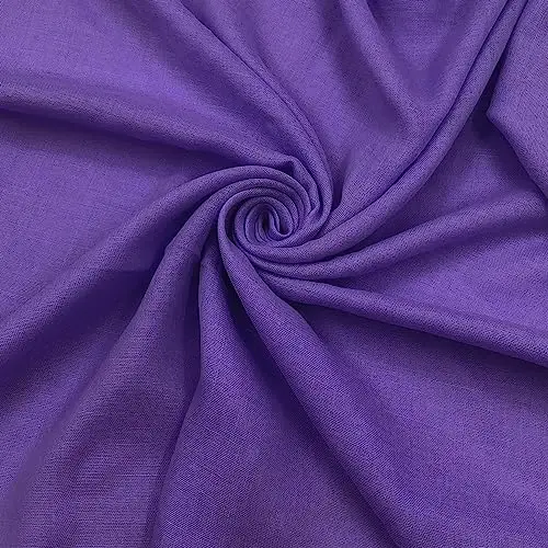 woogwin Women's Scarf Lady Light Soft Fashion Solid Shawl Wraps - WOOGWIN (1)
