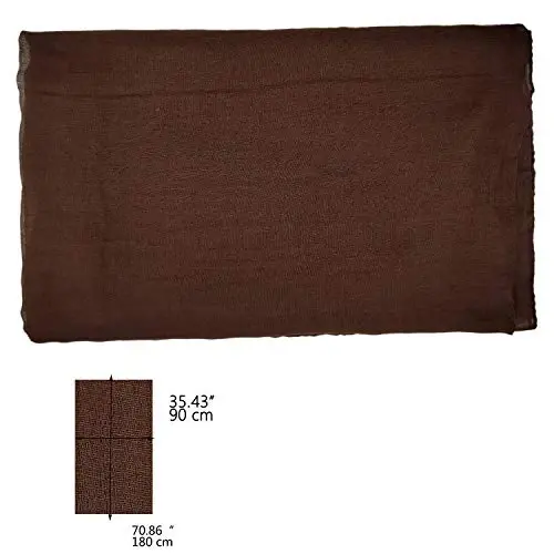 woogwin Women's Cotton Scarves Lady Light Soft Fashion Solid Scarf Wrap Shawl - 4