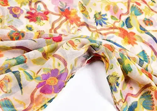 woogwin Women's Cotton Scarves Lady Light Soft Fashion Solid Scarf Wrap Shawl - 4