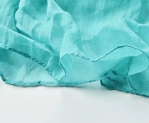 woogwin Women's Cotton Scarves Lady Light Soft Fashion Solid Scarf Wrap Shawl - 6