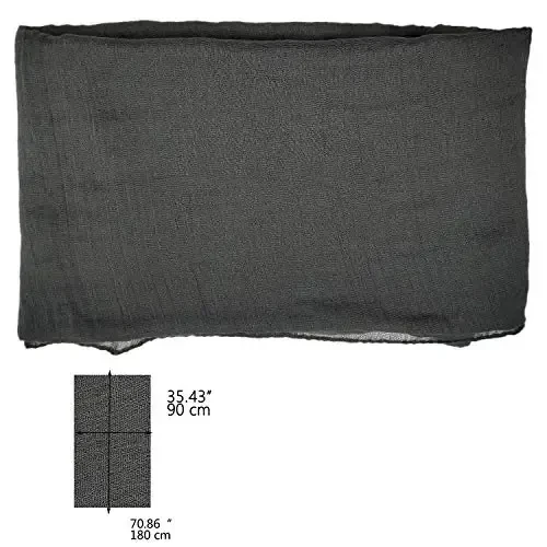 woogwin Women's Cotton Scarves Lady Light Soft Fashion Solid Scarf Wrap Shawl - 4