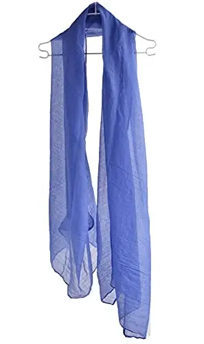 woogwin Women's Cotton Scarves Lady Light Soft Fashion Solid Scarf Wrap Shawl - 4