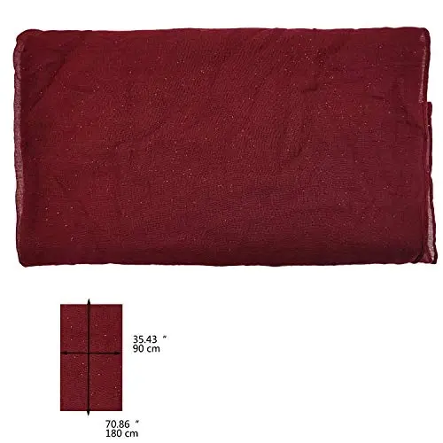 woogwin Women's Cotton Scarves Lady Light Soft Fashion Solid Scarf Wrap Shawl - 4