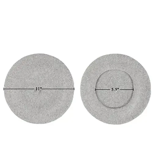 Wool Beret Hat French Beret Cap Winter Artist Painter Hat Solid Color for Women - 5