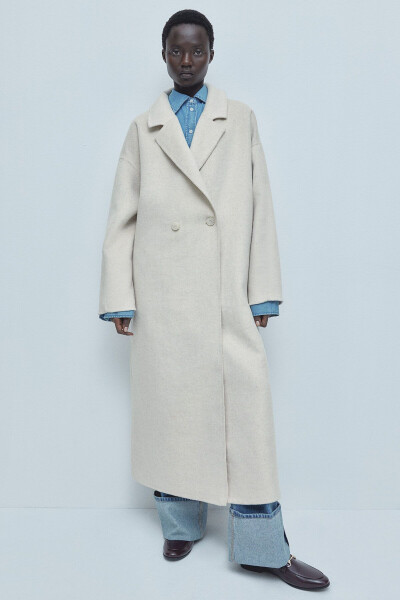 Wool blend coat - 4