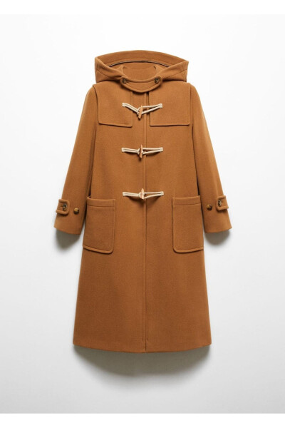 Wool blend hoodie - 3