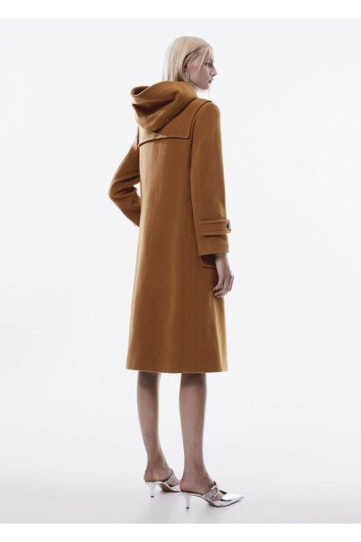 Wool blend hoodie - 4