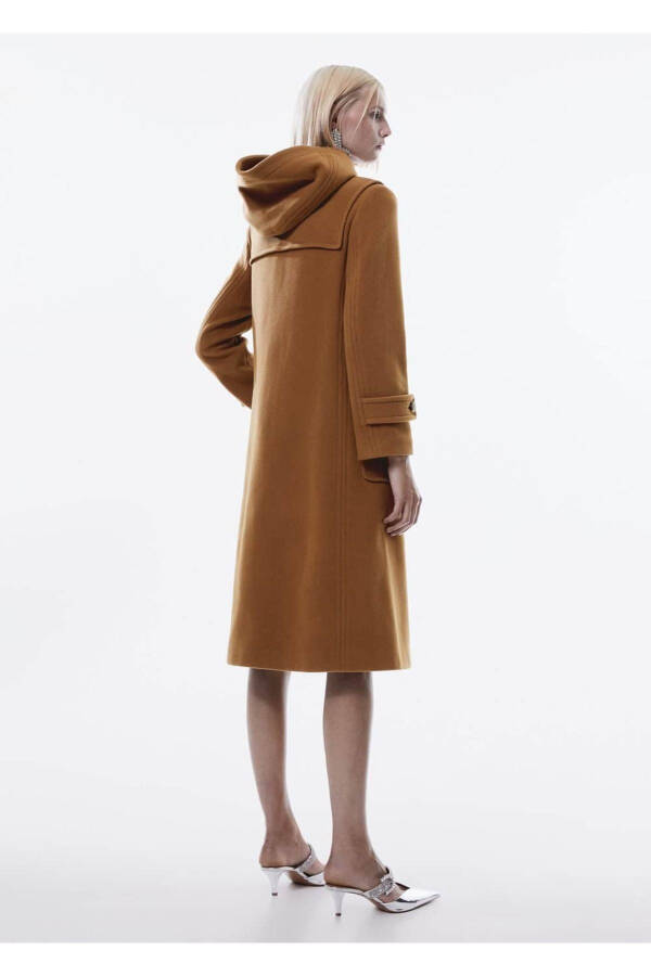 Wool blend hoodie - 4