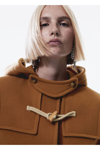 Wool blend hoodie - 6