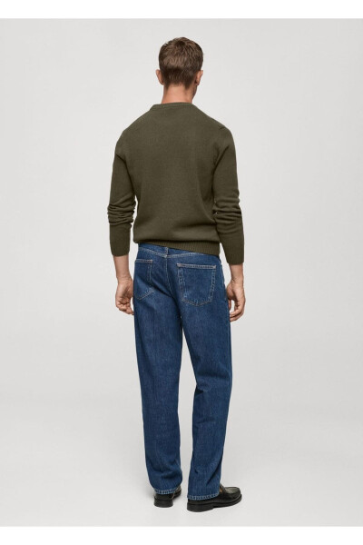 Wool blend knit sweater - 4