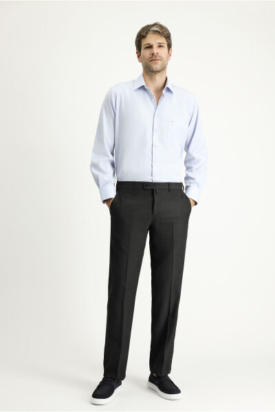 Wool Classic Fabric Trousers - 1