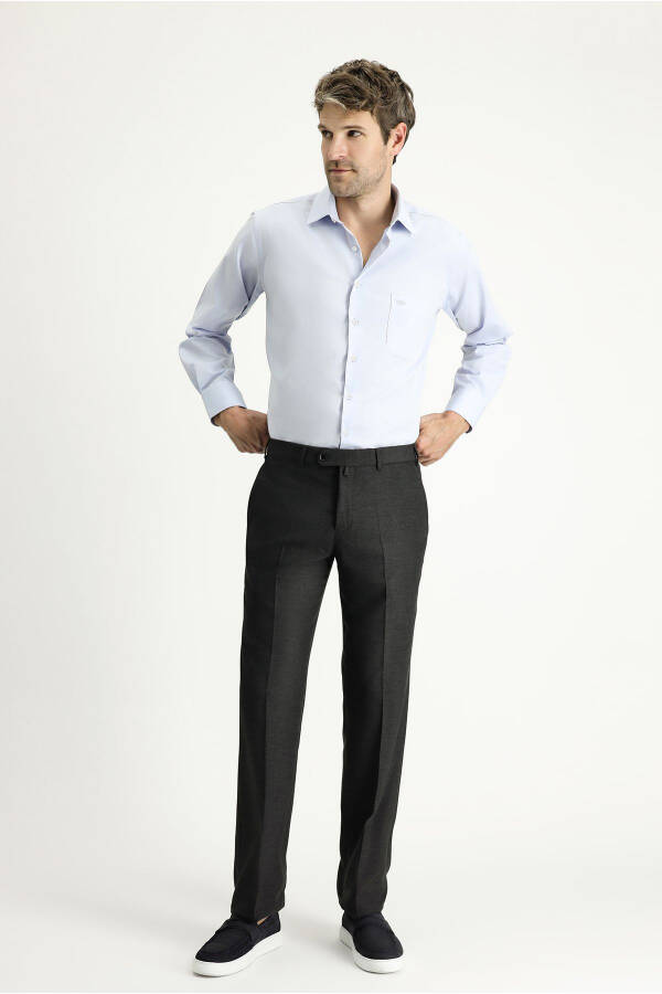 Wool Classic Fabric Trousers - 2