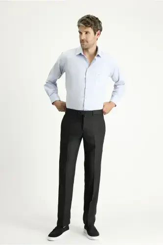 Wool Classic Fabric Trousers - KIĞILI (1)