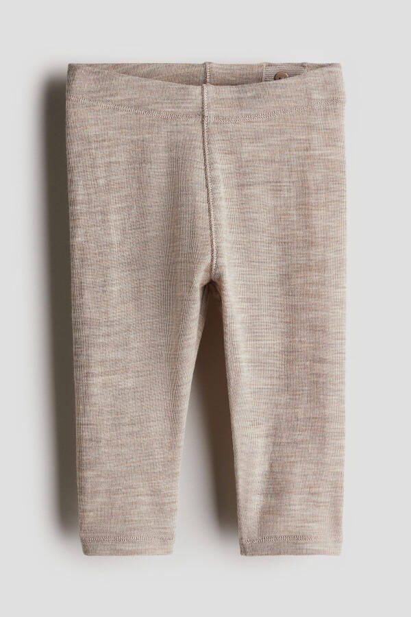 Wool jersey leggings - 2