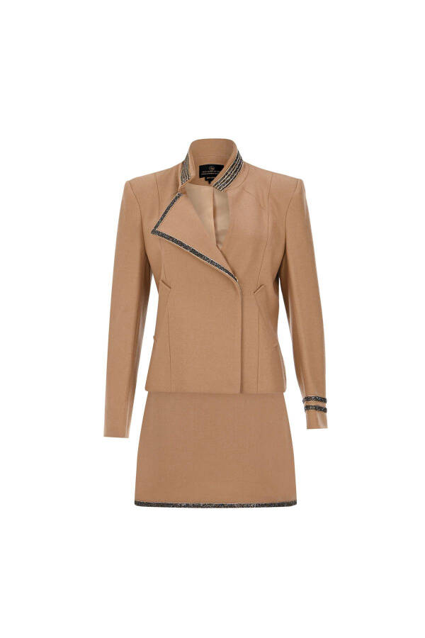 Wool Sense Yün Takım Elbise-taba - 10