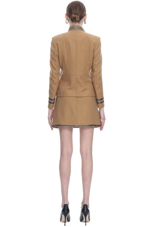 Wool Sense Yün Takım Elbise-taba - 12