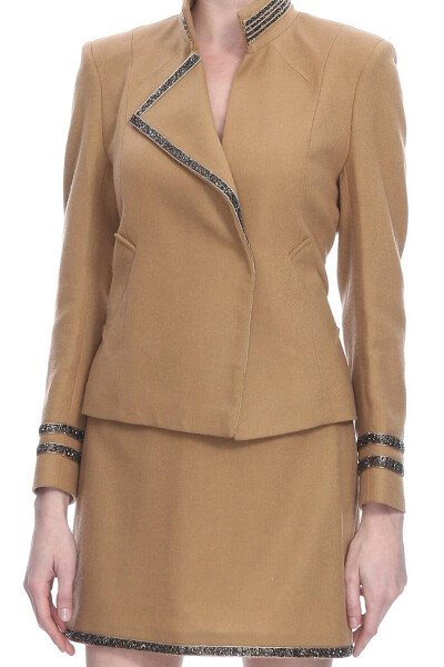 Wool Sense Yün Takım Elbise-taba - 5