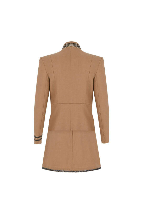 Wool Sense Yün Takım Elbise-taba - 8