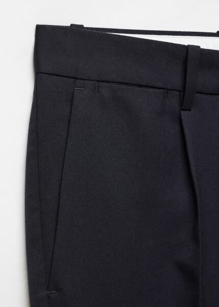 Wool trousers with pleats - 6