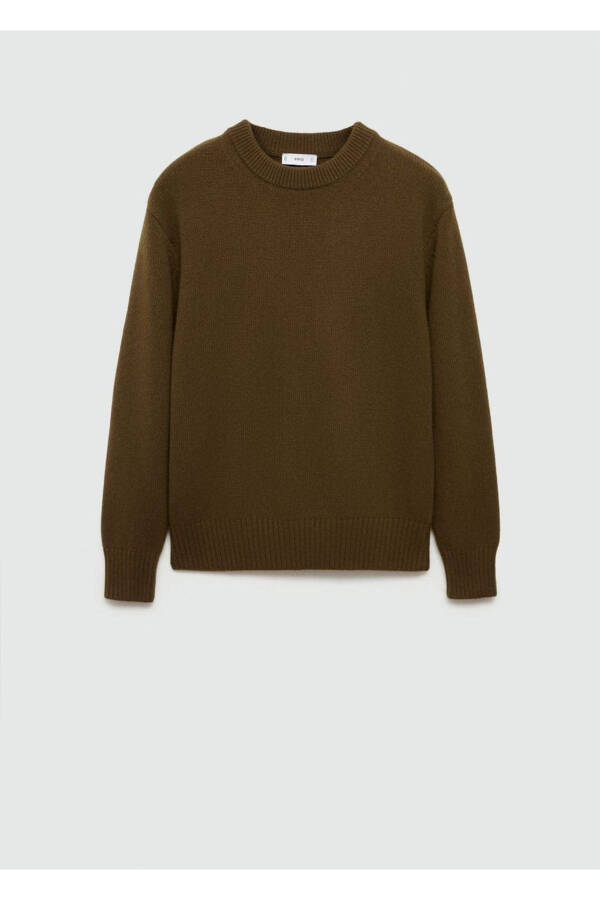 Woolen blend knitted sweater - 3