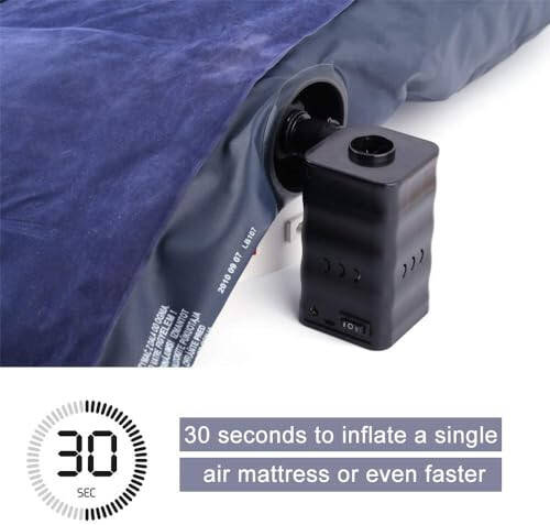 Woowind Electric Air Pump, Cordless Air Mattress Pump for Pool Floats, Swimming Rings, Air Bed, Air Sofa, Rechargeable Battery Powered - 2