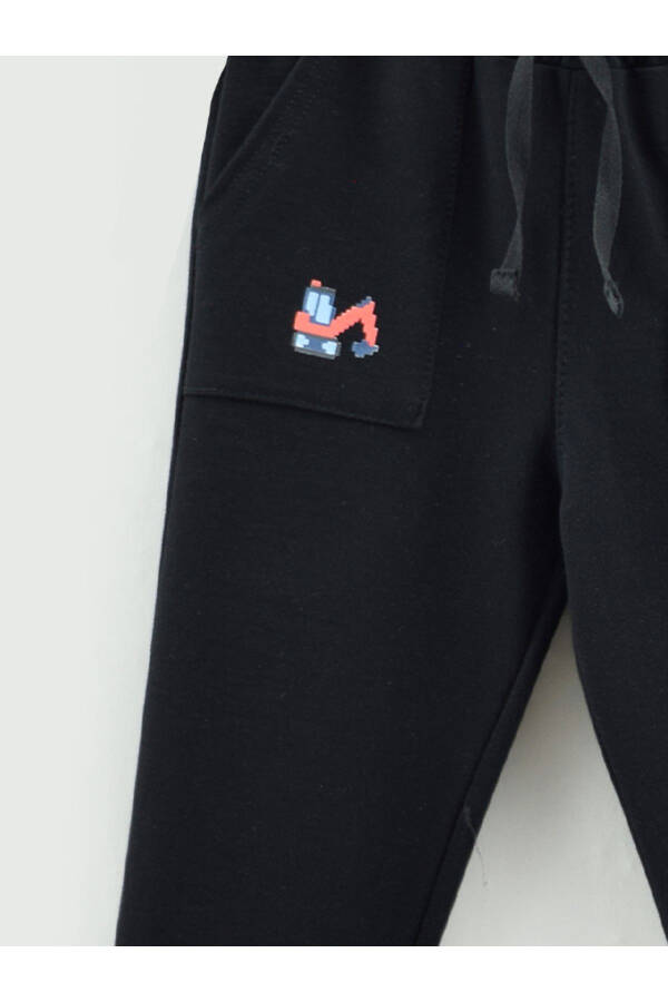 WORK ZONE Car Pattern Pocket Boys Sweatpants - 5