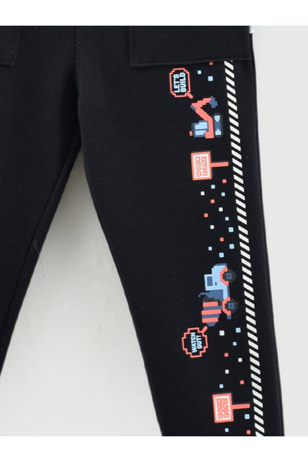 WORK ZONE Car Pattern Pocket Boys Sweatpants - 6