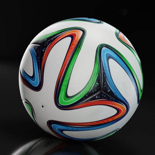 World Cup 2014 Brazil Final Match Famous Football Replica/Soccer Ball Official (Size 5) KL01 - 3