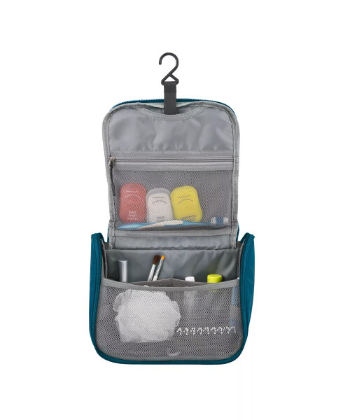 World Travel Essentials Hanging Toiletry Case Black - 7