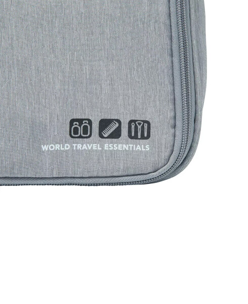 World Travel Essentials Hanging Toiletry Case Black - 17