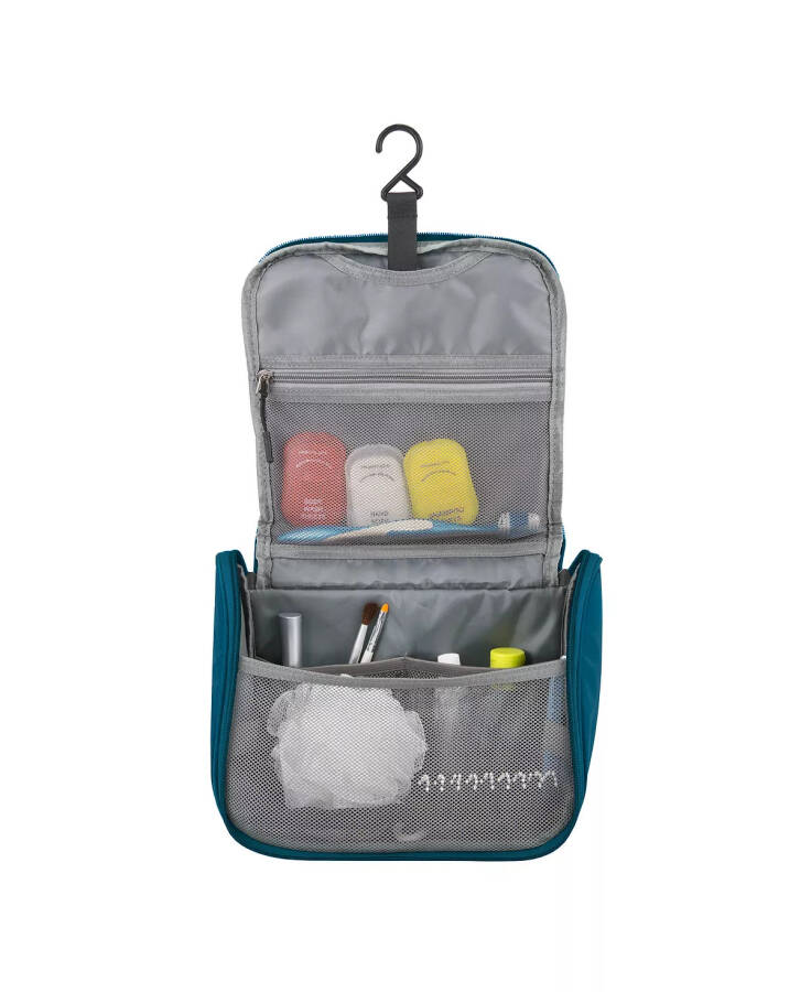 World Travel Essentials Hanging Toiletry Case Blackberry - 6