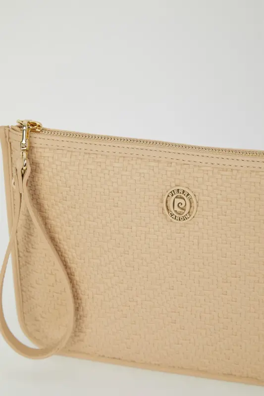 Woven Nude Women's Portfolio & Clutch Bag 05PO23Y1713 - 5