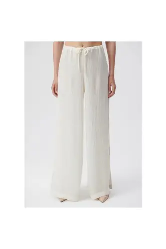 WOVEN TROUSERS - MAVI (1)