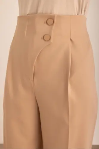 Woven Trousers-Mink - 4