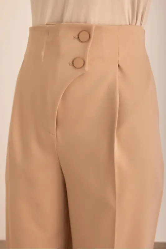 Woven Trousers-Mink - 4