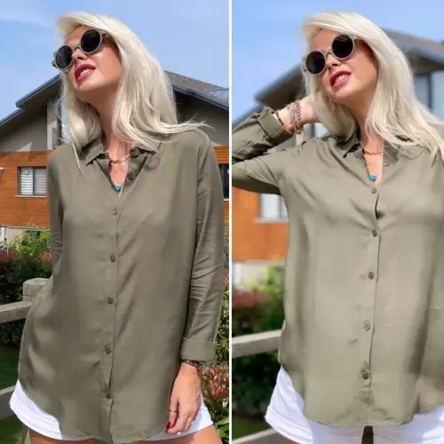 Woven Viscose Fabric Legend Shirt - BÜYÜKBEDENIZ (1)