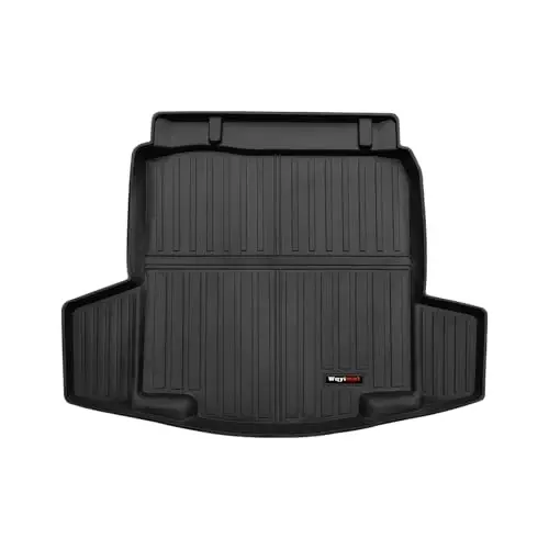 Wqyimat Custom All Weather Trunk Liner for 2016-2024 2025 Chevy Malibu Cargo Mats for Chevrolet Malibu Accessories TPE Protection Mat - 2