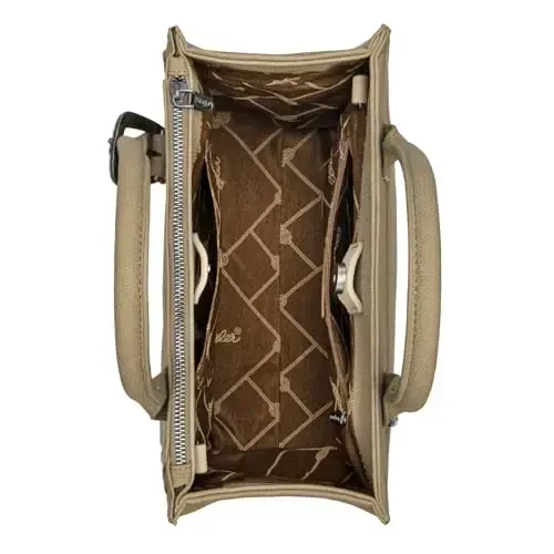 Wrangler Tote Bag for Women Western Cowhide Purse and Wallet Set - 4