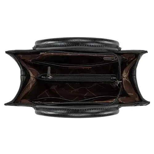 Wrangler Tote Bag for Women Western Cowhide Purse and Wallet Set - 5