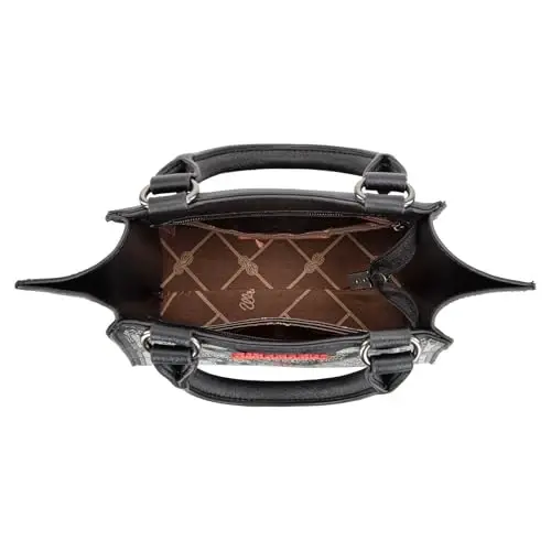 Wrangler Small Tote Purse Cute Women's Handbags Western Paisley Print Satchel Bags - 6