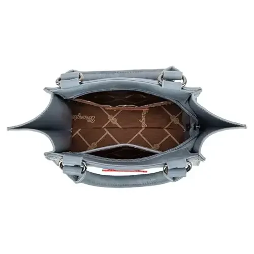 Wrangler Small Tote Purse Chiroyli ayollar sumkalari G'arbiy Paisley bosma sumkachalari - 5