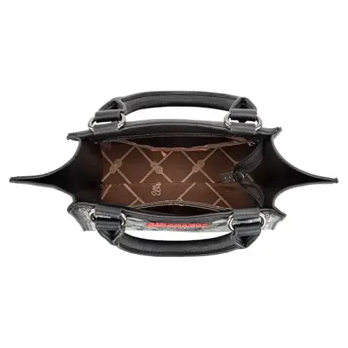 Wrangler Small Tote Purse Chiroyli Ayollar Sumkalari G'arbiy Paisley Nashrli Sumka - 6