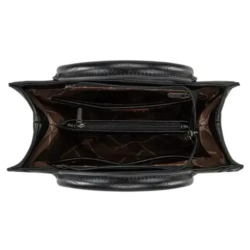 Wrangler Tote Bag for Women Western Cowhide Purse and Wallet Set - 5