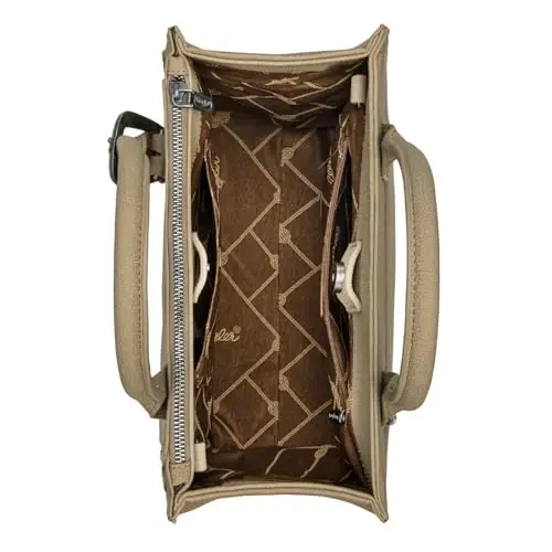 Wrangler Tote Bag for Women Western Cowhide Purse and Wallet Set - 4
