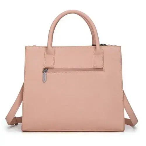 Wrangler Tote Bag for Women Western Cowhide Purse and Wallet Set - 4